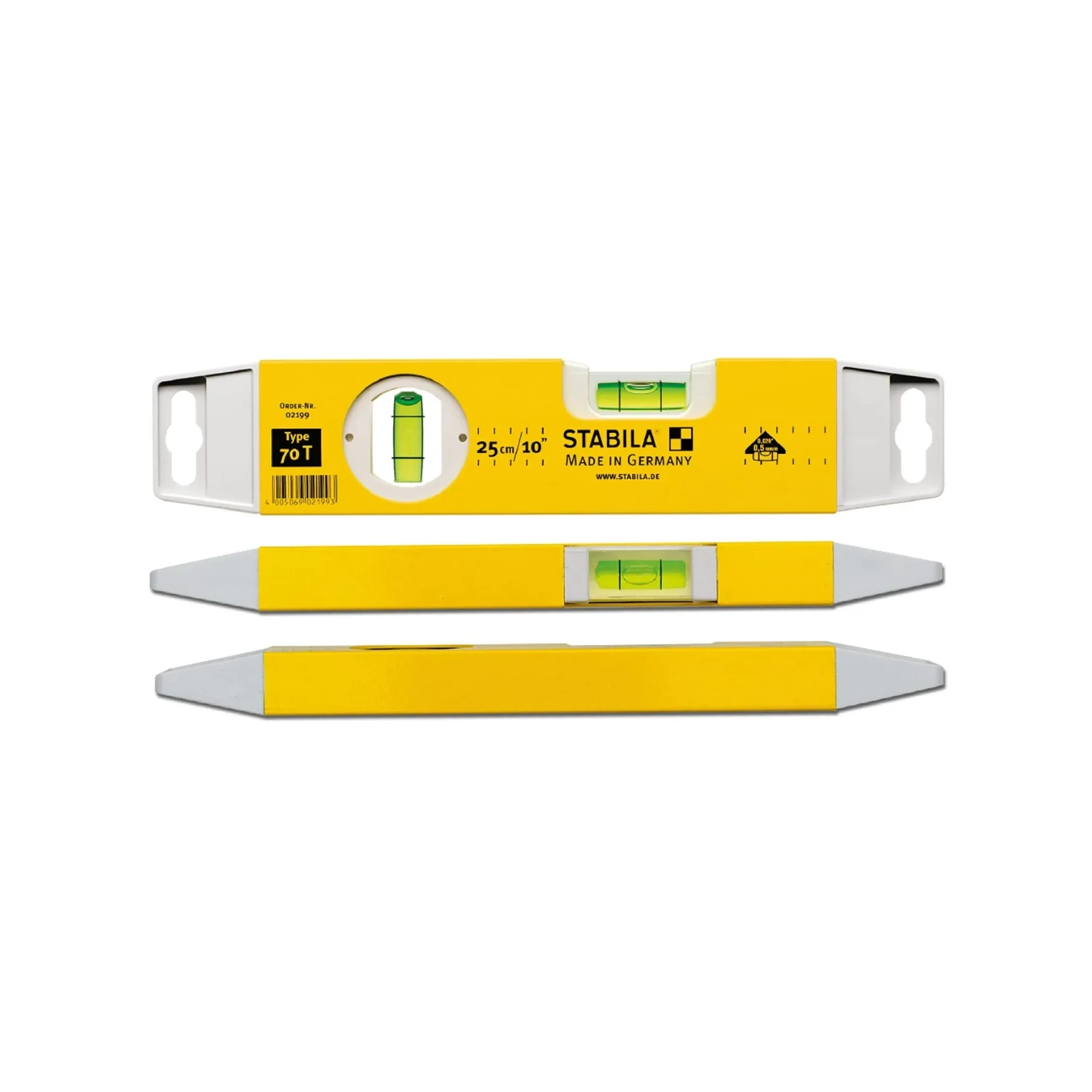 poziomica-torpedo-stabila-02199-25-cm-typ-70t-ean-gtin-4005069021993