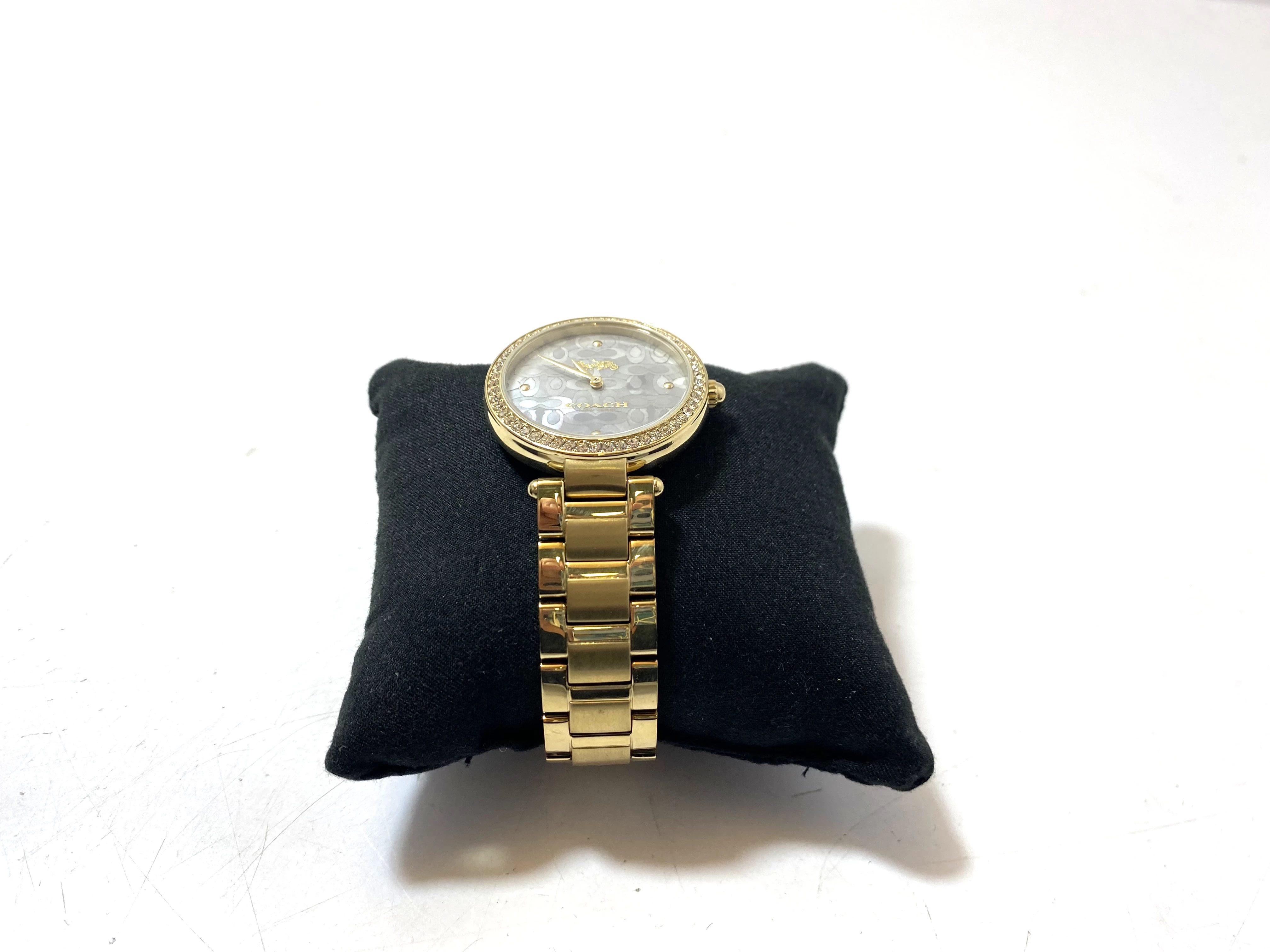 zegarek-coach-park-blue-dial-gold-steel-strap-w-pudelku-starowislna-16-krakow