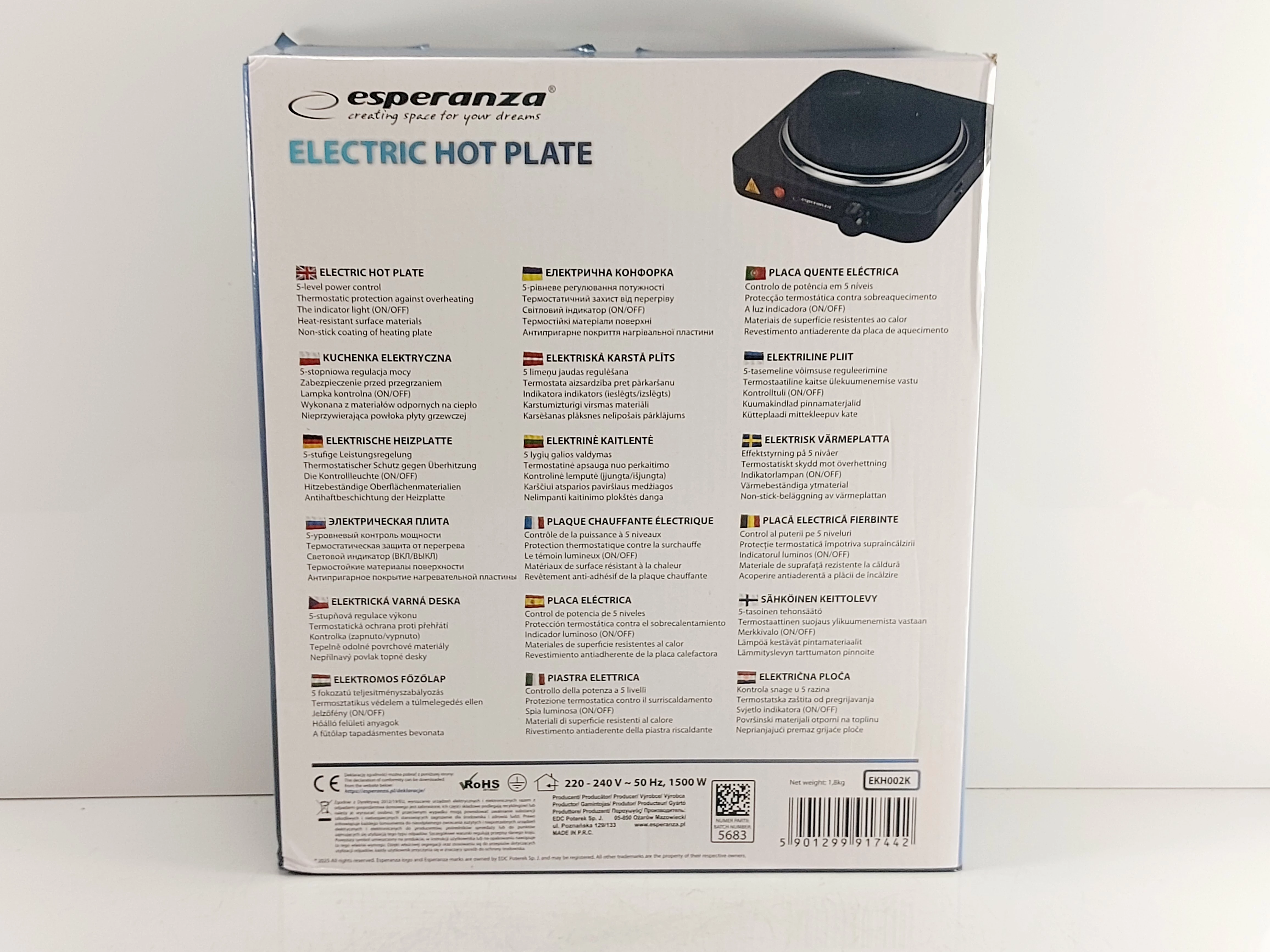 esperanza-kuchenka-elektryczna-ekh002k-ean-gtin-5901299917442