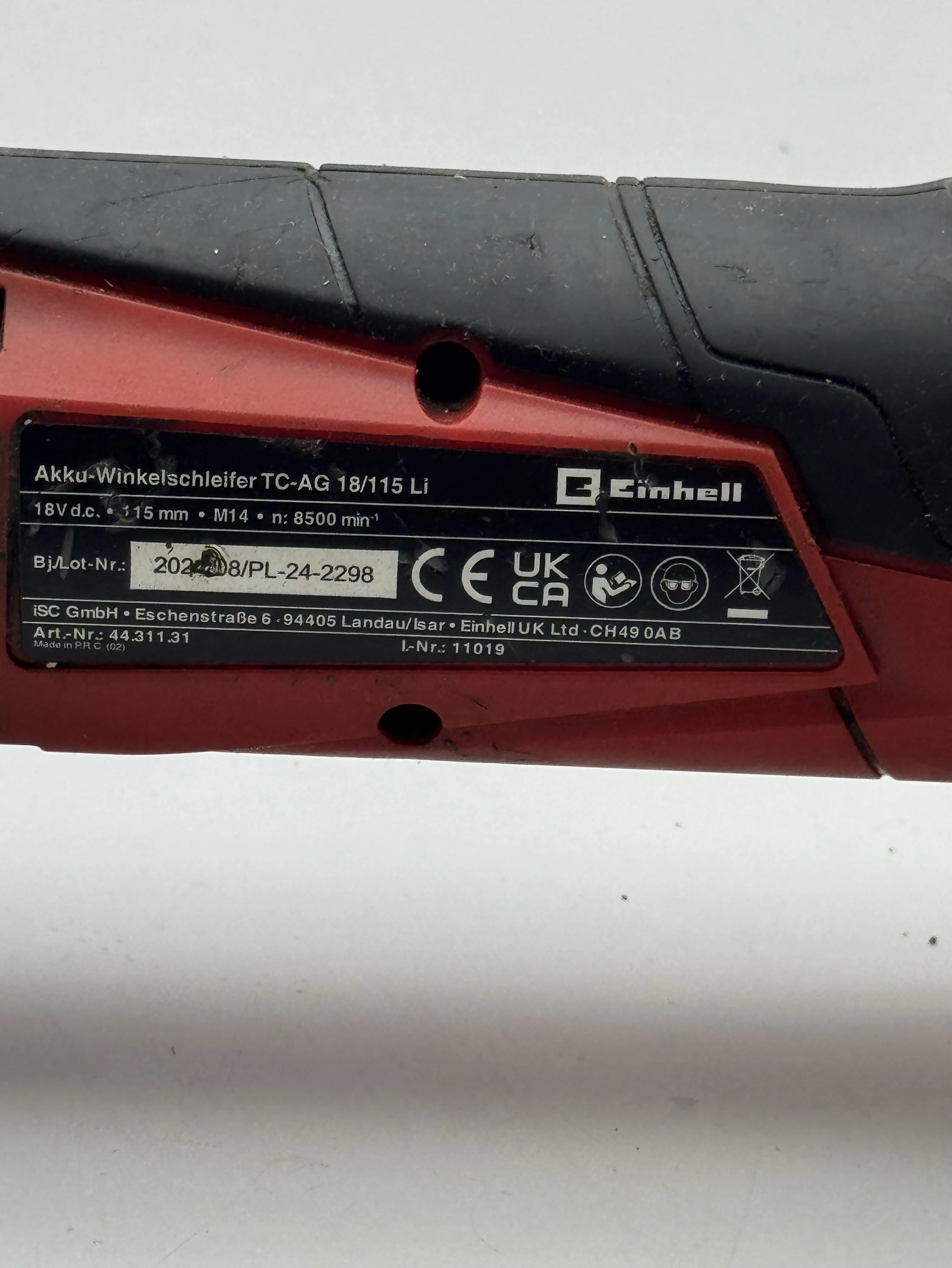 szlifierka-katowa-einhell-tc-ag-18115li-pud1x-batladean4006825679526-system-mocowania-materialu-sciernego-205277-222921