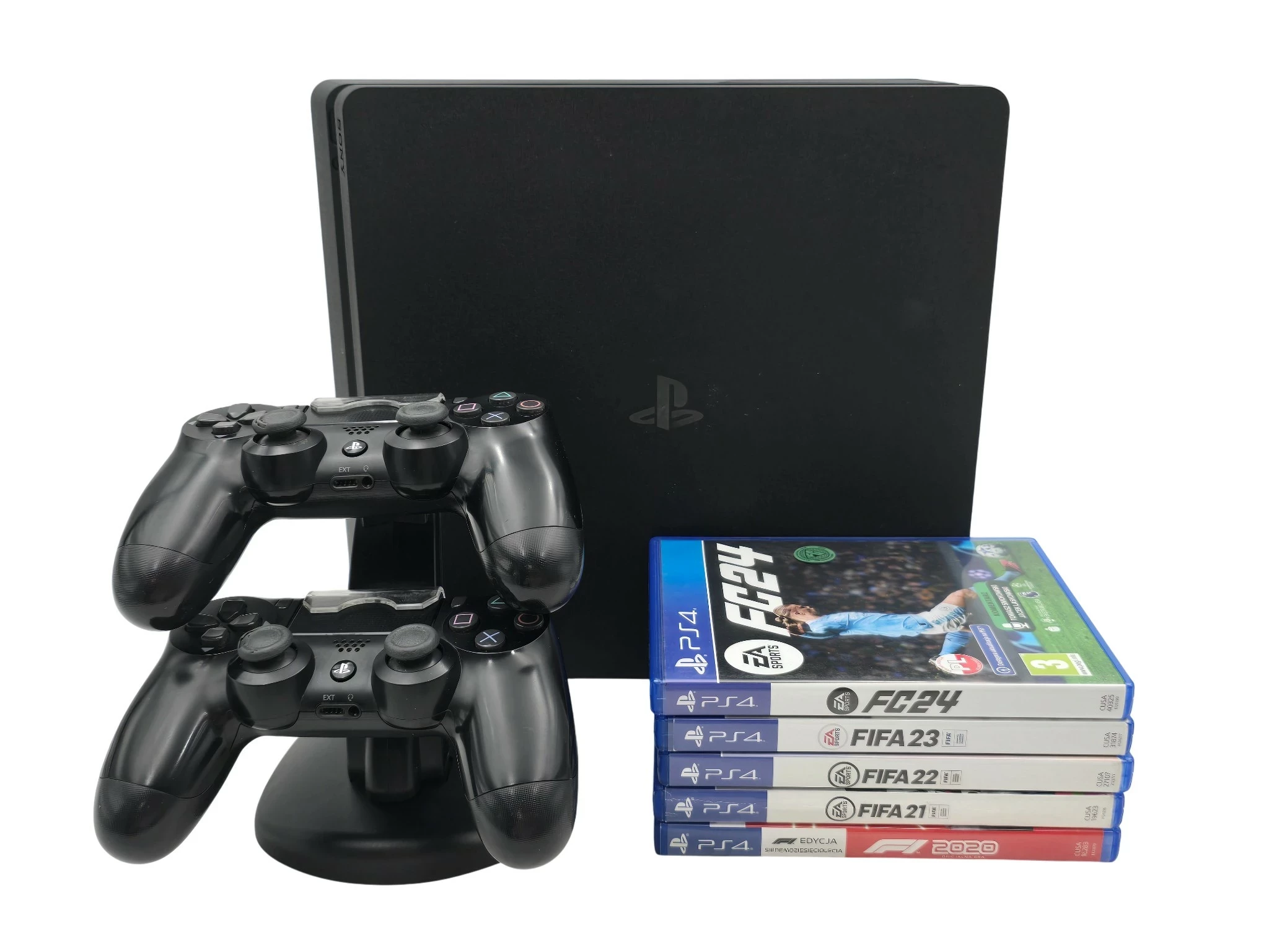 konsola-sony-playstation-4-slim-cuh-2216a-ps4-500gb-5-gier-2x-pad-uszk-jagiellonska-63-kielce