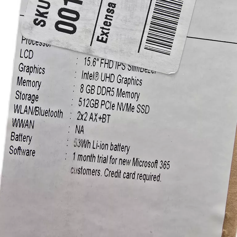 laptop-acer-extensa-15-512gb16gbwin11home-ean-gtin-6910013344586