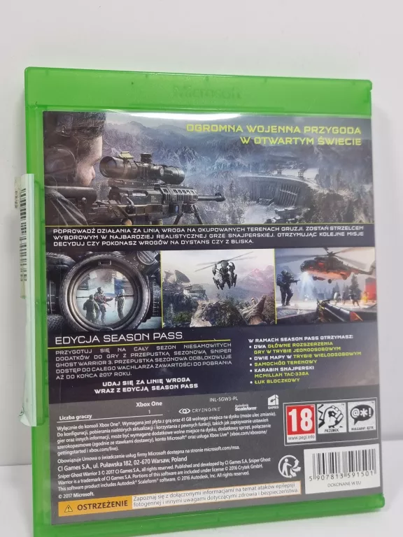 gra-xbox-one-sniper-3-season-pass-ean-gtin-5907813591327