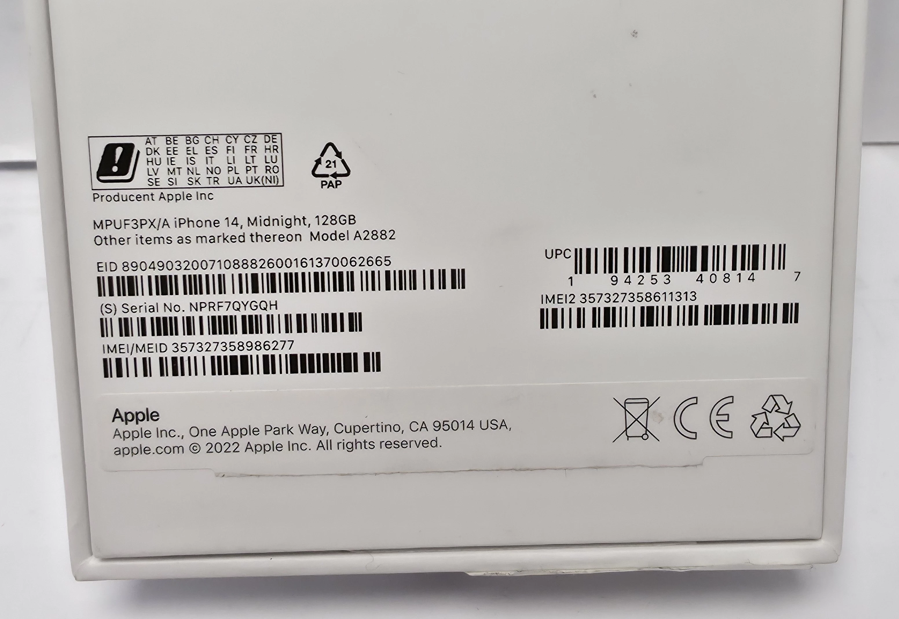 telefon-iphone-14-128gb-bat97-opis-ean-gtin-0194253407980