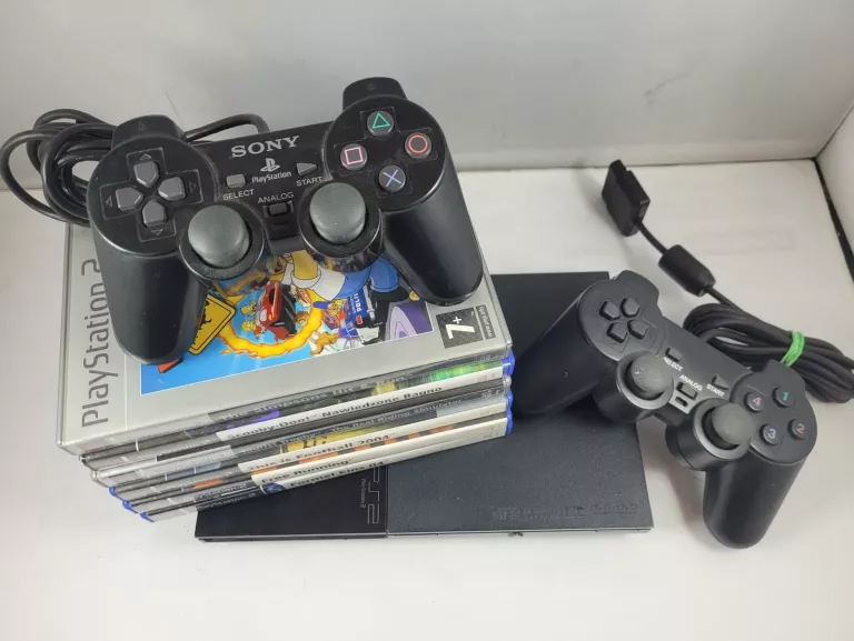 konsola-sony-ps2-slim-2-pady-gry-ean-gtin-711719638841