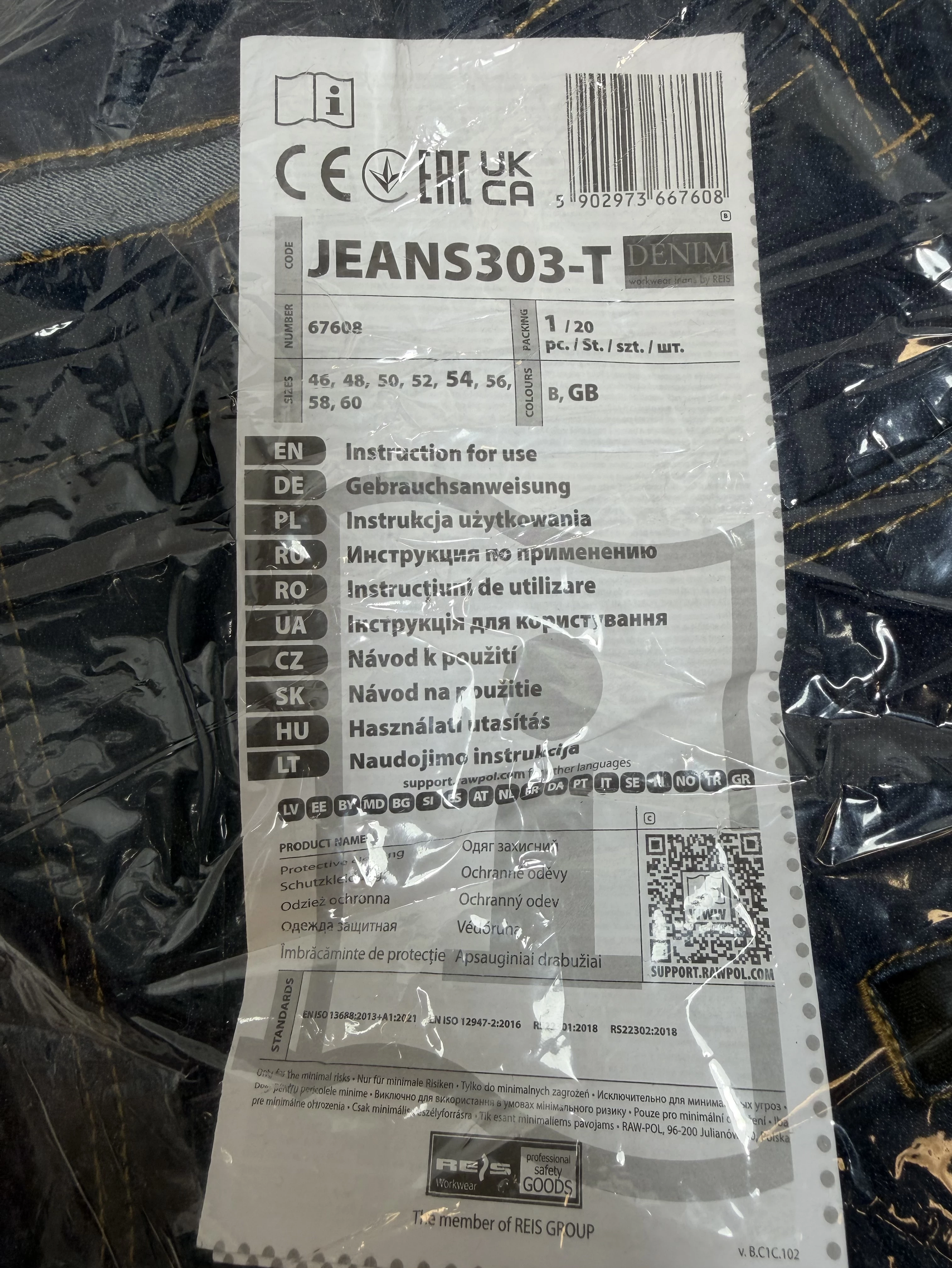 spodnie-robocze-do-pasa-z-jeansu-elastyczne-r-54-wartookazja-stan-11323-2