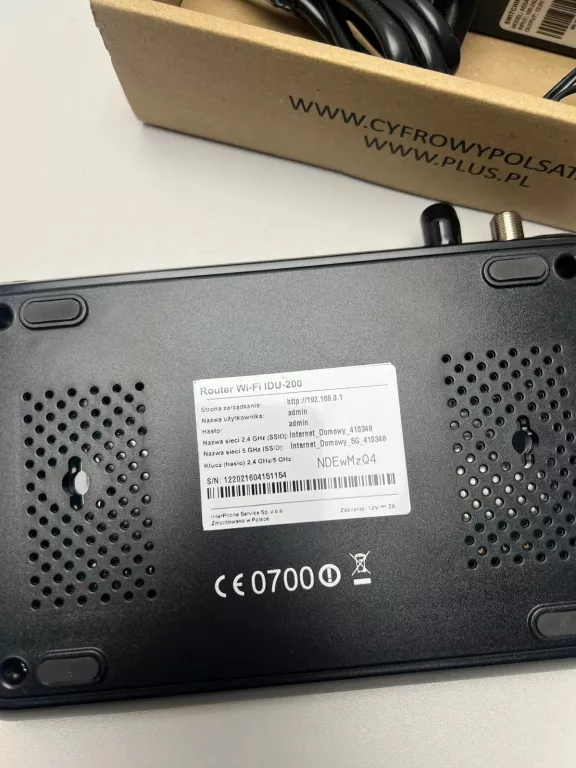 ROUTER NA KARTE SIM Z ANTENĄ ZEWNĘTRZNĄ ODU-IDU 200 4G LTE WIFI BEZ ...