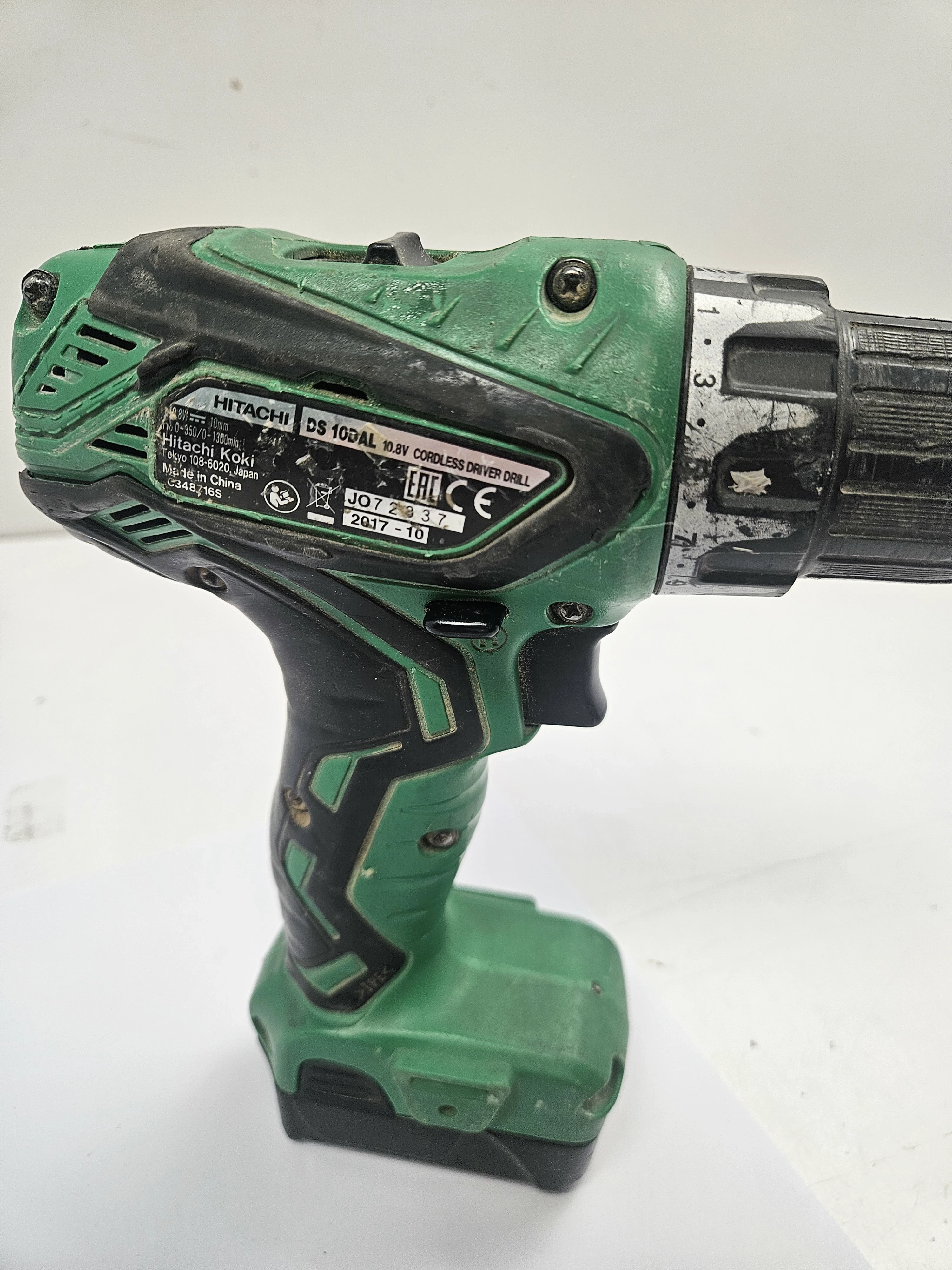 wkretarka-hitachi-ds-10dalbateria-pojemnosc-akumulatora-150