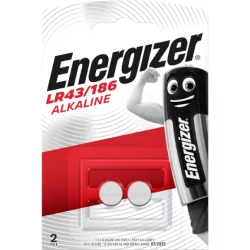 2X BATERIA ENERGIZER 186 LR43 L1142 V12GA RW84 ALKALINE 1,5V