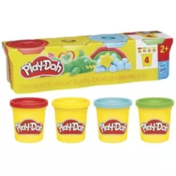 PLAY-DOH CIASTOLINA ZESTAW 4 TUBY 4-PACK HASBRO