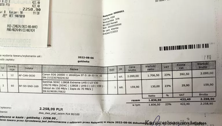 aparat-lustrzanka-canon-eos-2000d-obiektyw-ef-s-18-55mm-3-kit-lad-stan-11323-2