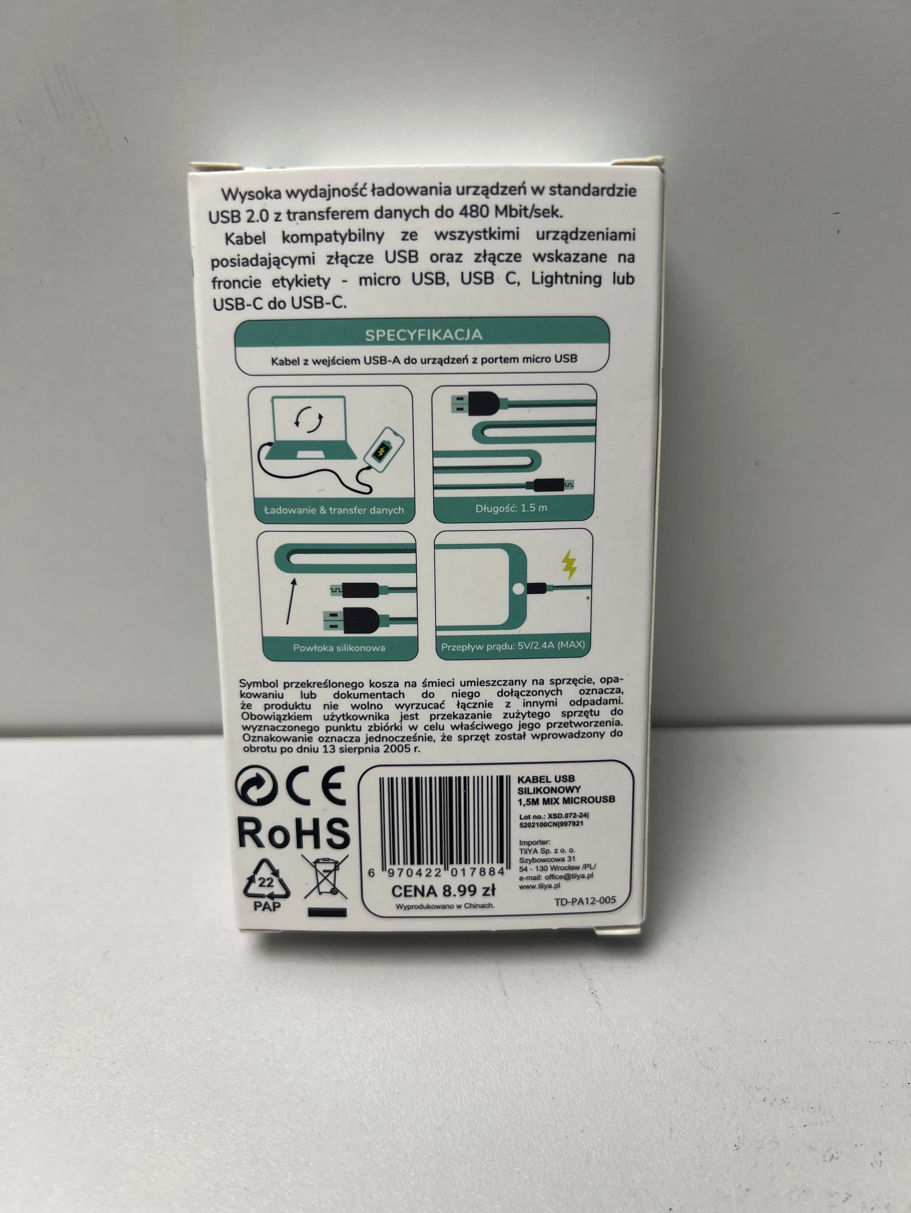 kabel-usb-a-micro-usb-15m-ean-gtin-5907917447902