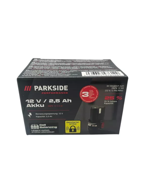 akumulator-li-ion-parkside-12-v-25-ah-szybka-25-krakow