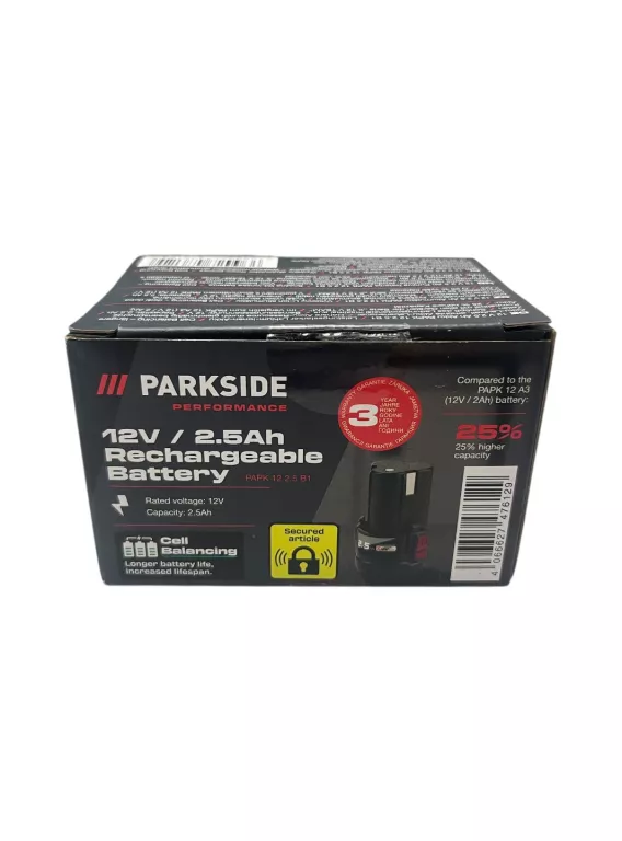 akumulator-li-ion-parkside-12-v-25-ah-ean-gtin-4066627476129