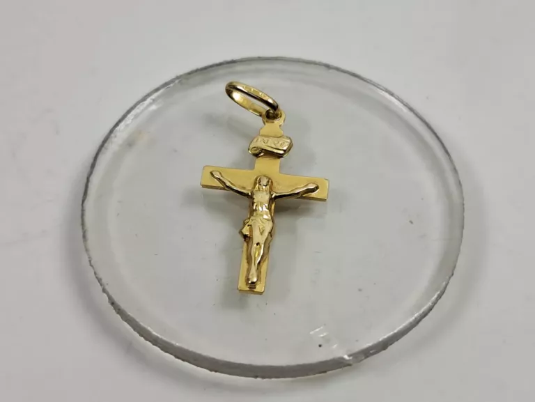 zlota-zawieszka-krzyzyk-750-109g-stan-11323-2