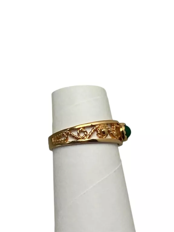 zloty-pierscionek-z-syntamazonitem-585-r-14-w230g-rozmiarsrednica-wew-mm-372-14