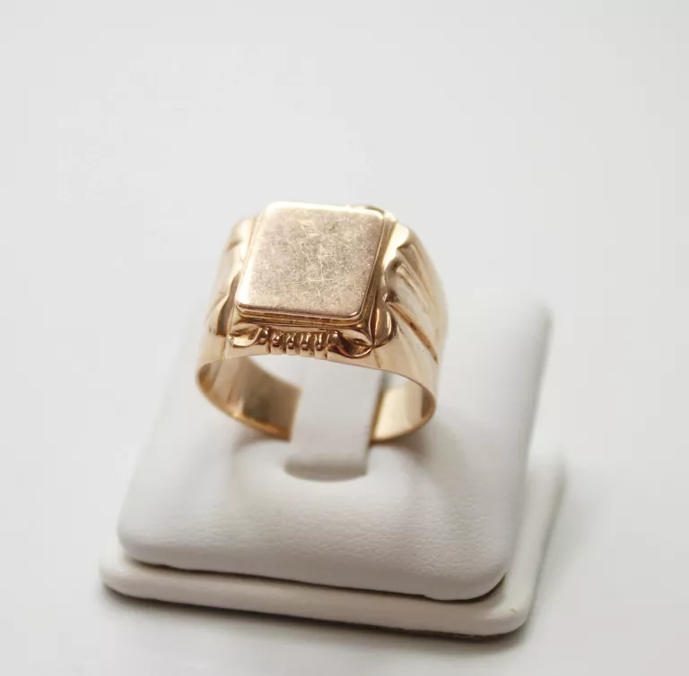 zloty-meski-sygnet-585-1036g-r25-komisji-edukacji-narodowej-96u14-warszawa