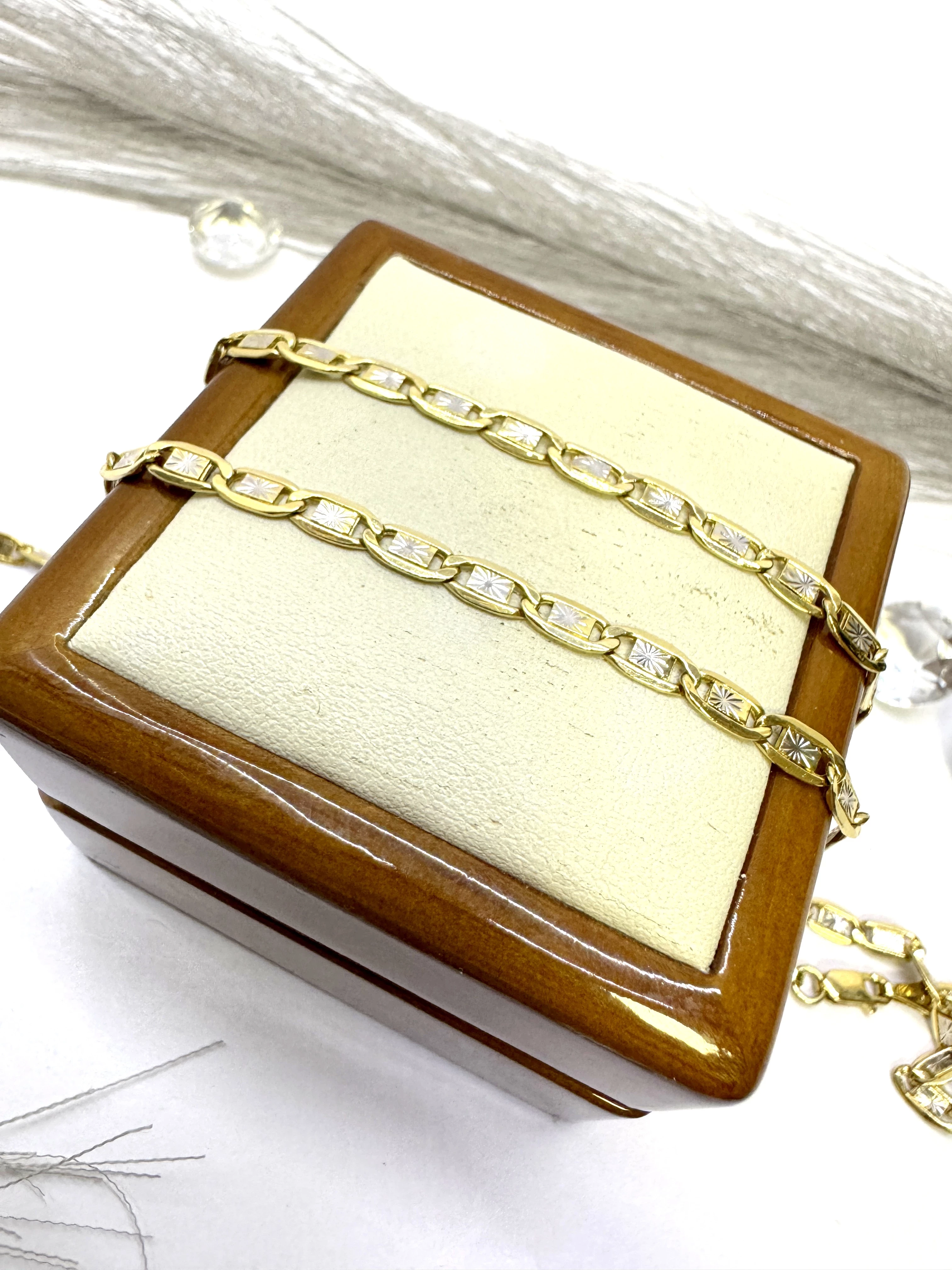 zloty-lancuszek-z-bialym-zlotem-pr-585-45cm-stan-11323-2