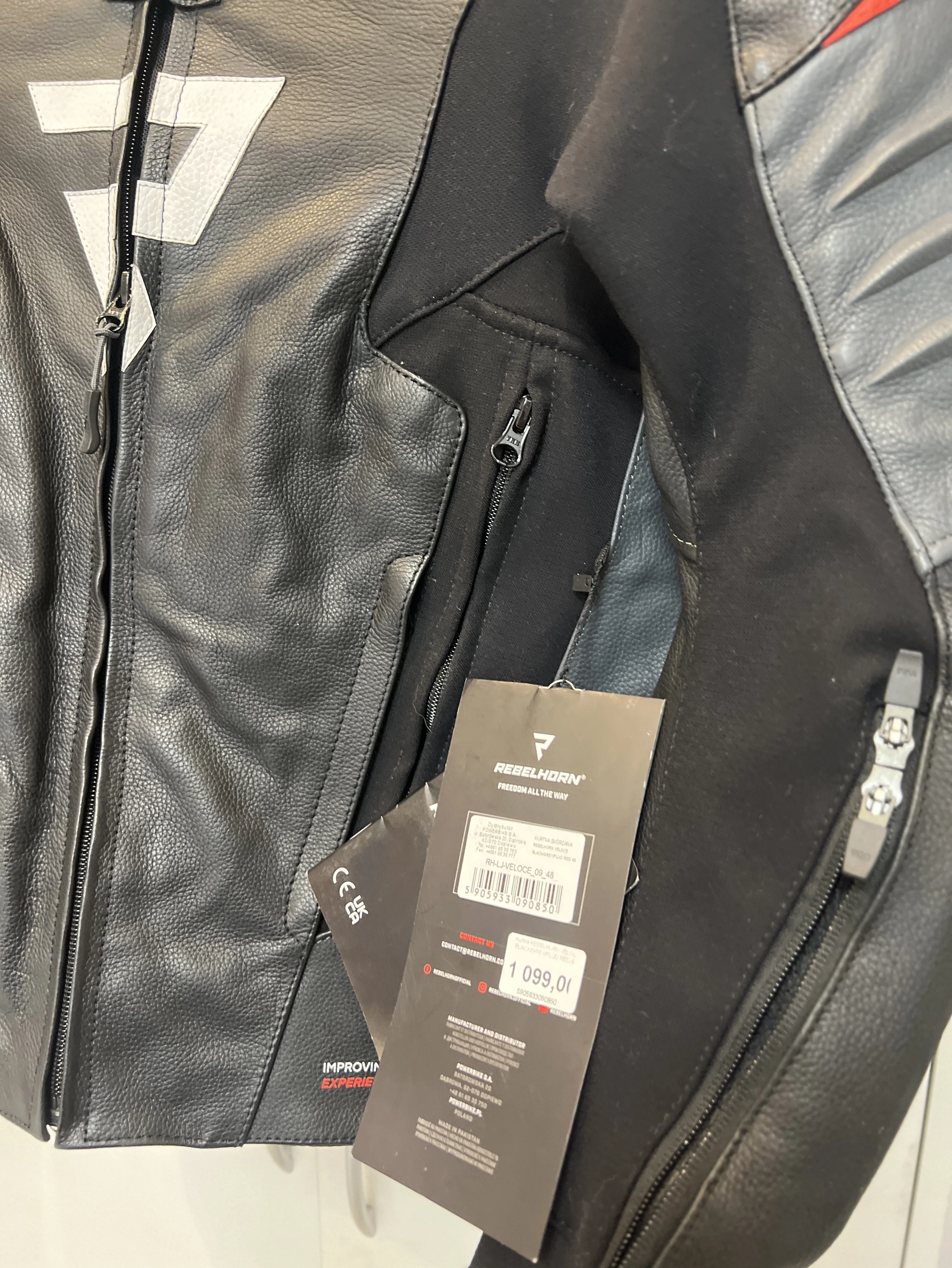 kurtka-skorzana-motocyklowa-rebelhorn-veloce-blackgreyfluo-red-ean-gtin-5905933090850