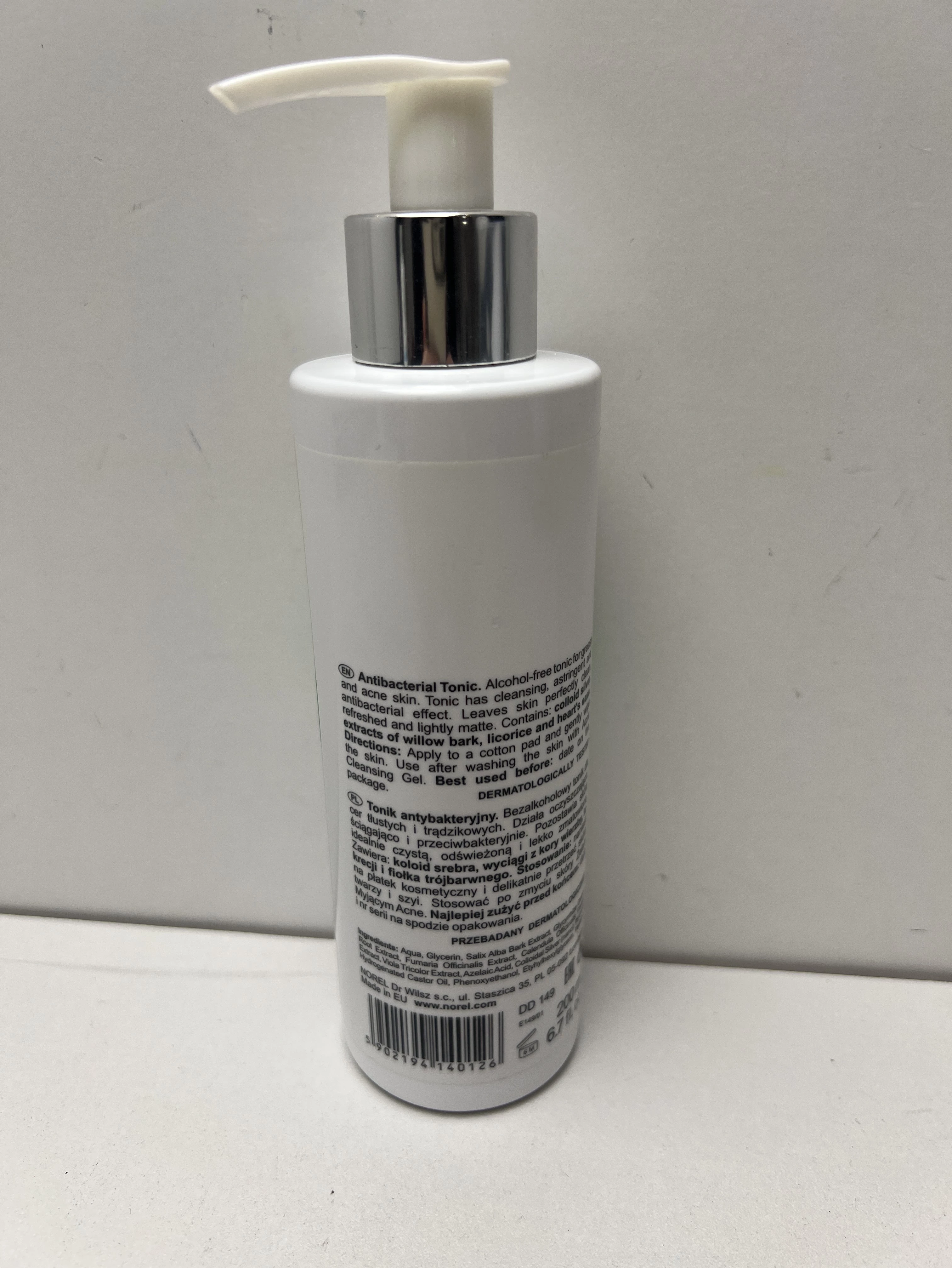 norel-acne-zel-oczyszczajacy-dla-cery-tlustej-i-tradzikowej-200ml-dz340-ean-gtin-5902194145237