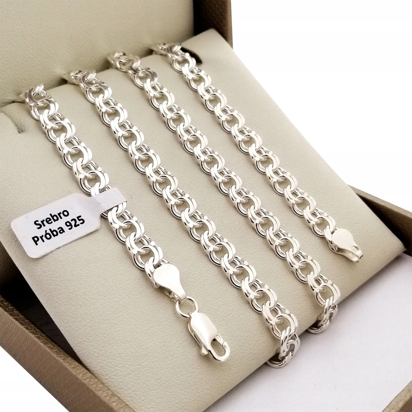 elegancki-srebrny-meski-lancuszek-garibaldi-proba-925-stefana-grota-roweckiego-7h-krakow