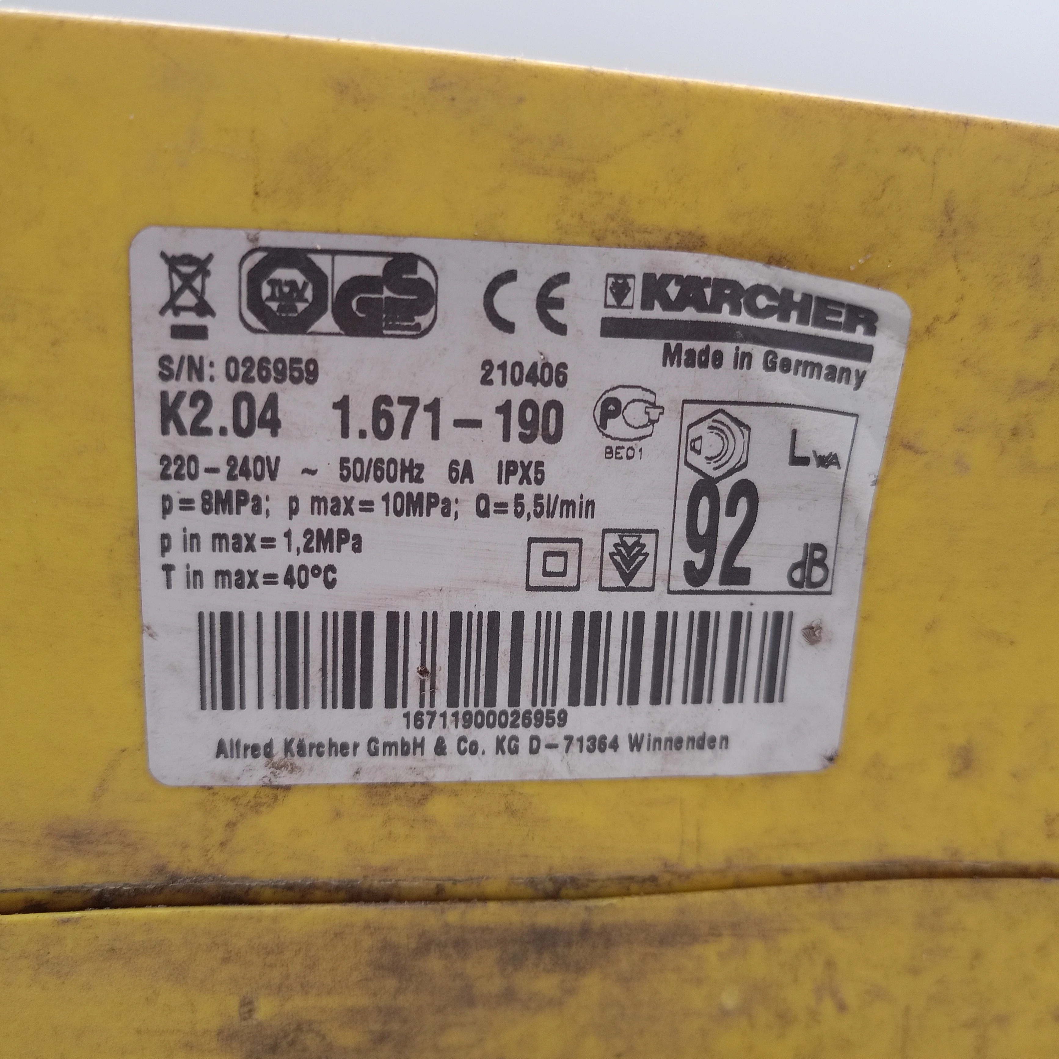 myjka-cisnieniowa-karcher-k204-cisnienie-maksymalne-11000