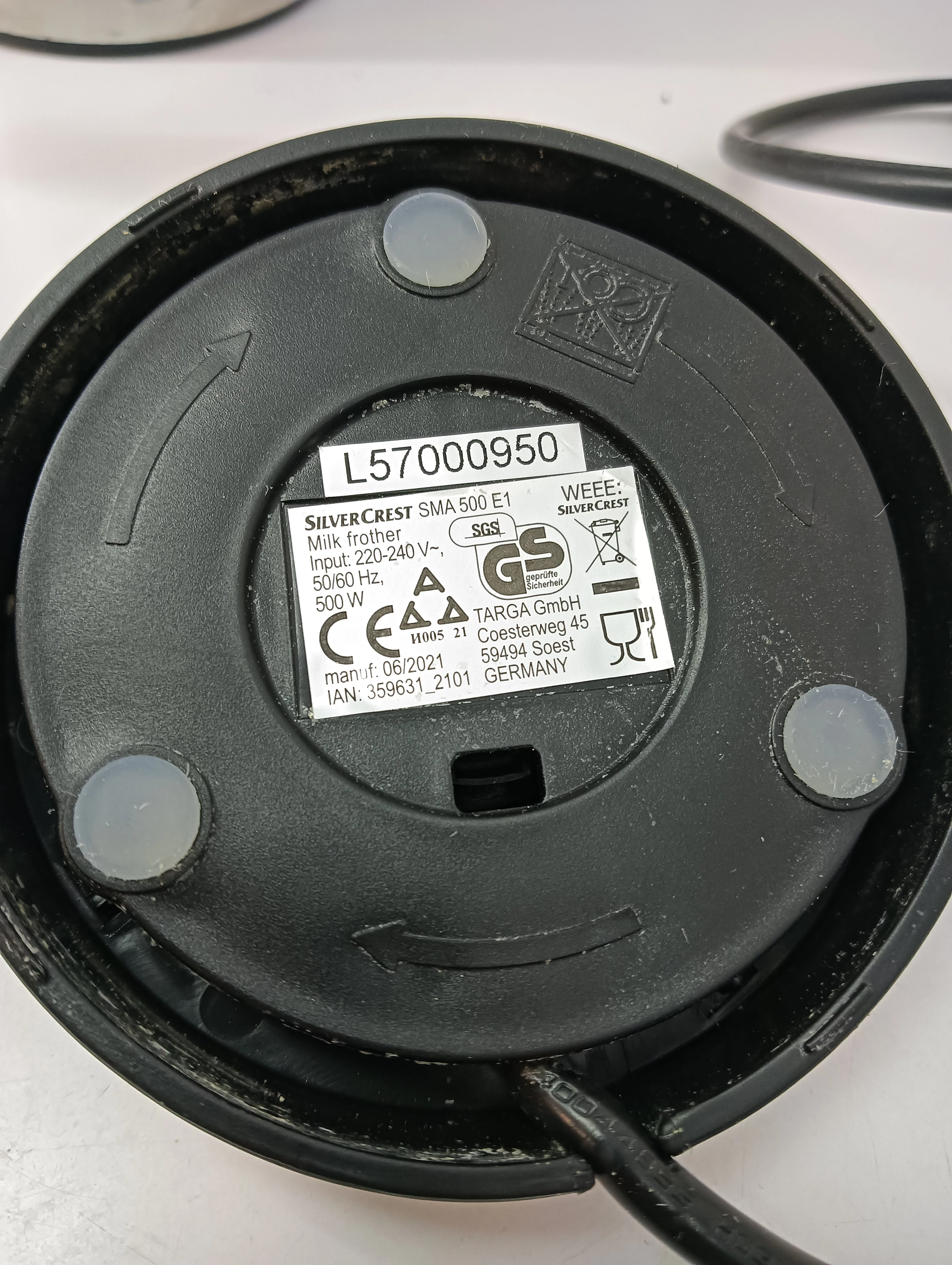 spieniacz-do-mleka-silvecrest-500w-300ml-model-smas-500-f1