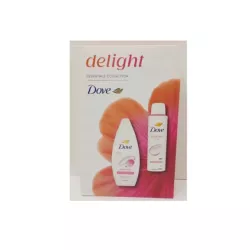 ZESTAW PREZENTOWY DOVE DELIGHT ŻEL +ANTYPERSPIRANT DLA KOBIET