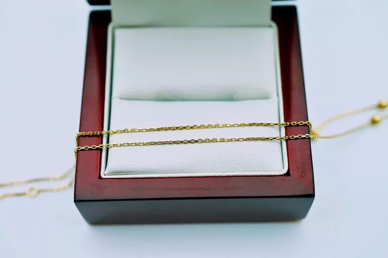 sliczny-zloty-lancuszek-pr333-8k-43cm-170g-rodzaj-2205-2