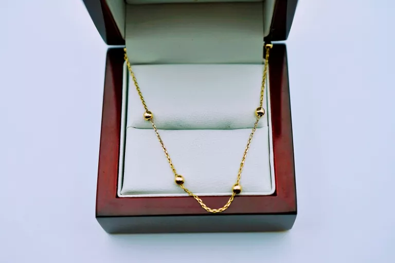 sliczny-zloty-lancuszek-pr333-8k-43cm-170g-stan-11323-2