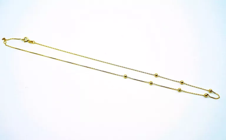 sliczny-zloty-lancuszek-pr333-8k-43cm-170g-splot-2208-231618