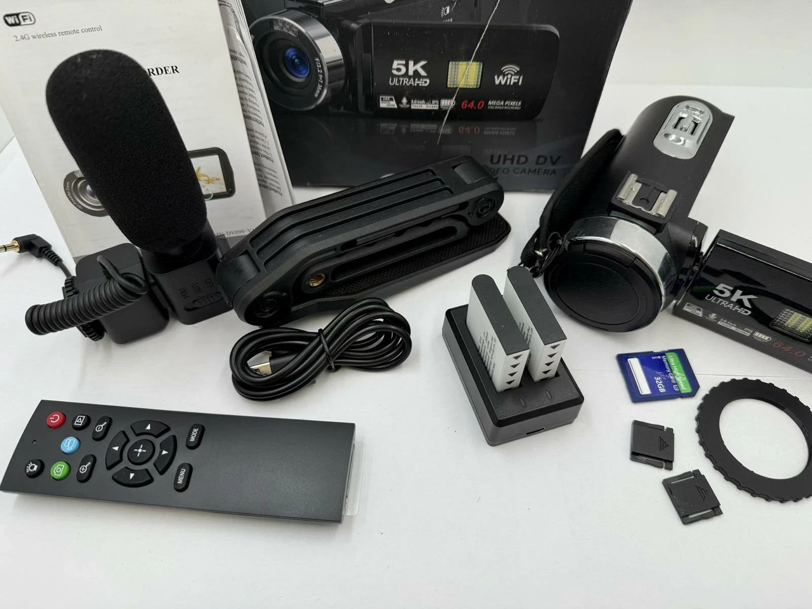 kamera-4k-ultra-hd-dv-noktowizor-na-podczerwien-komplet-stan-11323-2