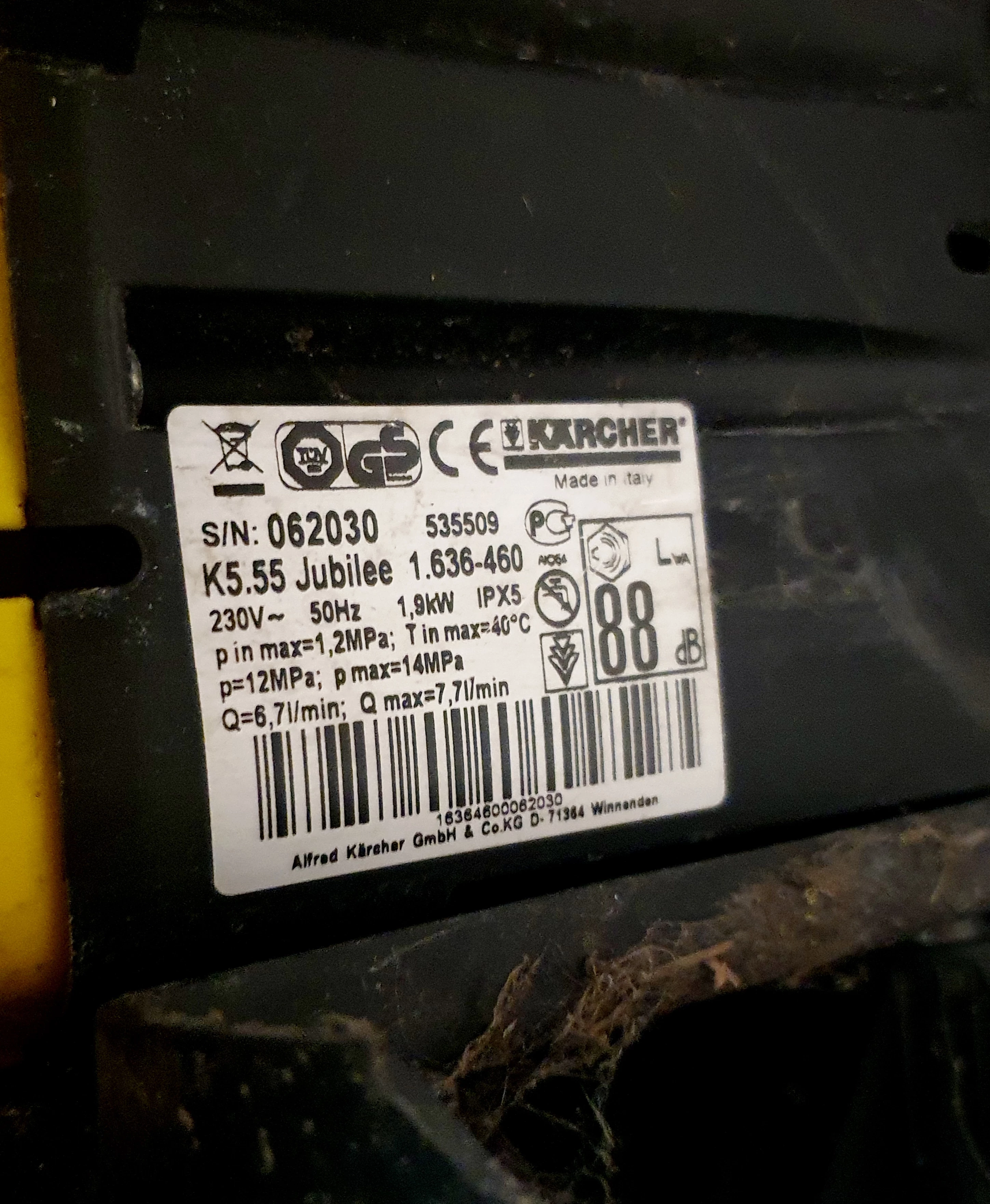 myjka-cisnieniowa-karcher-k-555-jubilee-maksymalna-temperatura-doprowadzanej-wody-4000