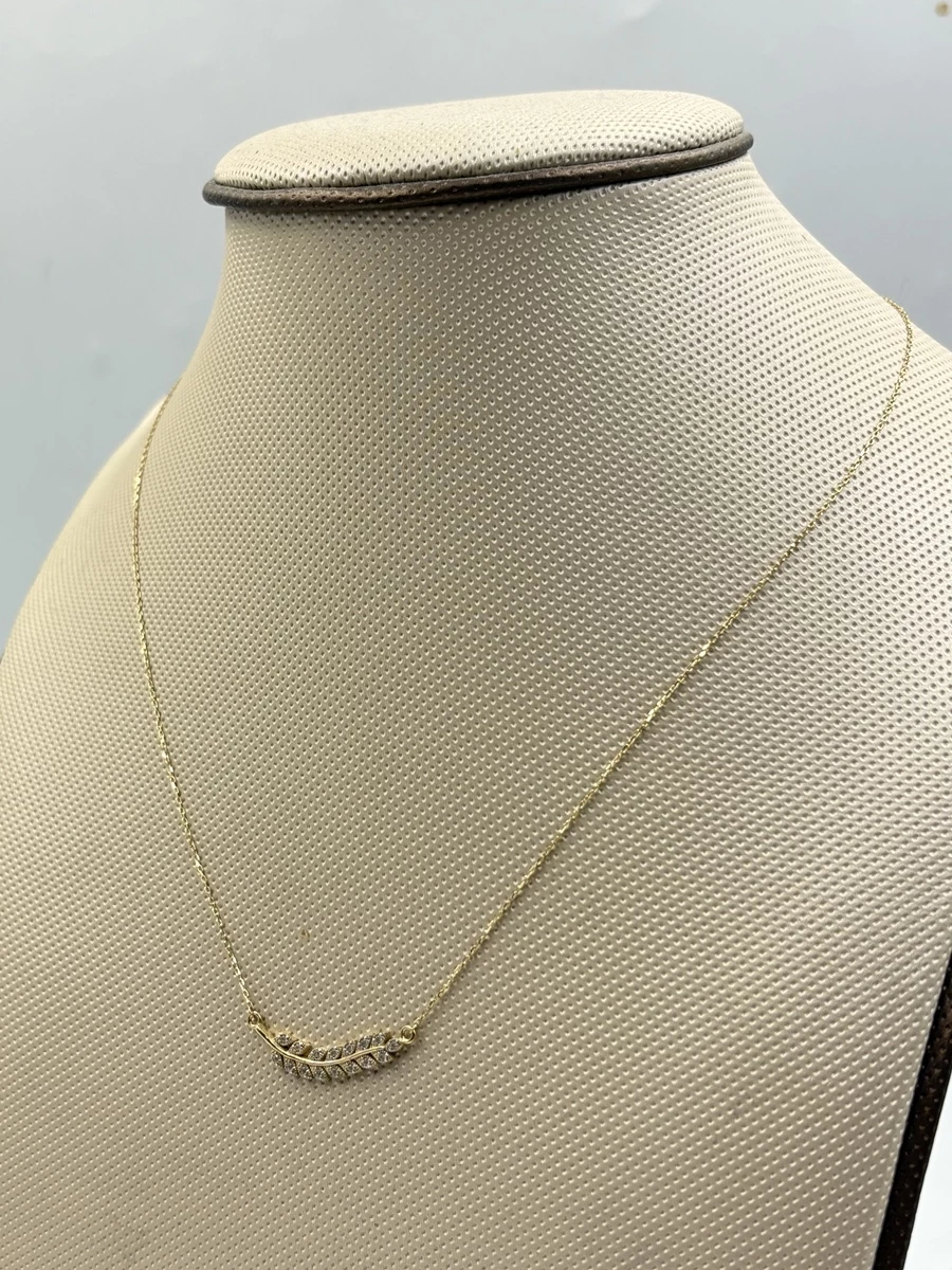 zlota-celebrytka-585-22-g-42-45-cm-pioro-targowa-20-warszawa