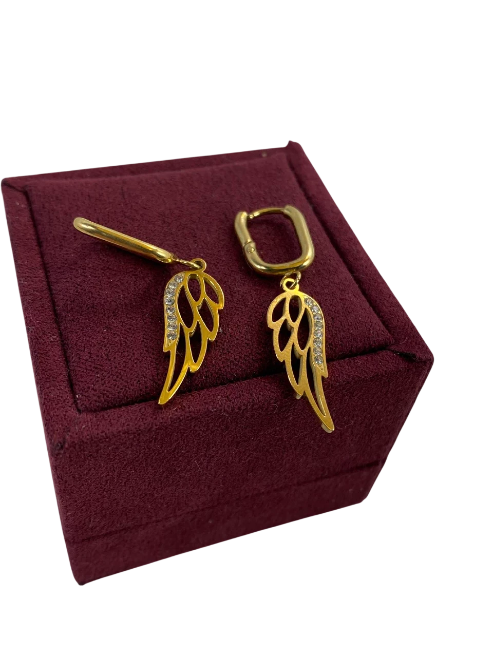 kolczyki-ze-stali-chirurgicznej-pozlacane-wiszace-skrzydla-z-cyrkoniami-raciborska-3-gliwice-g1