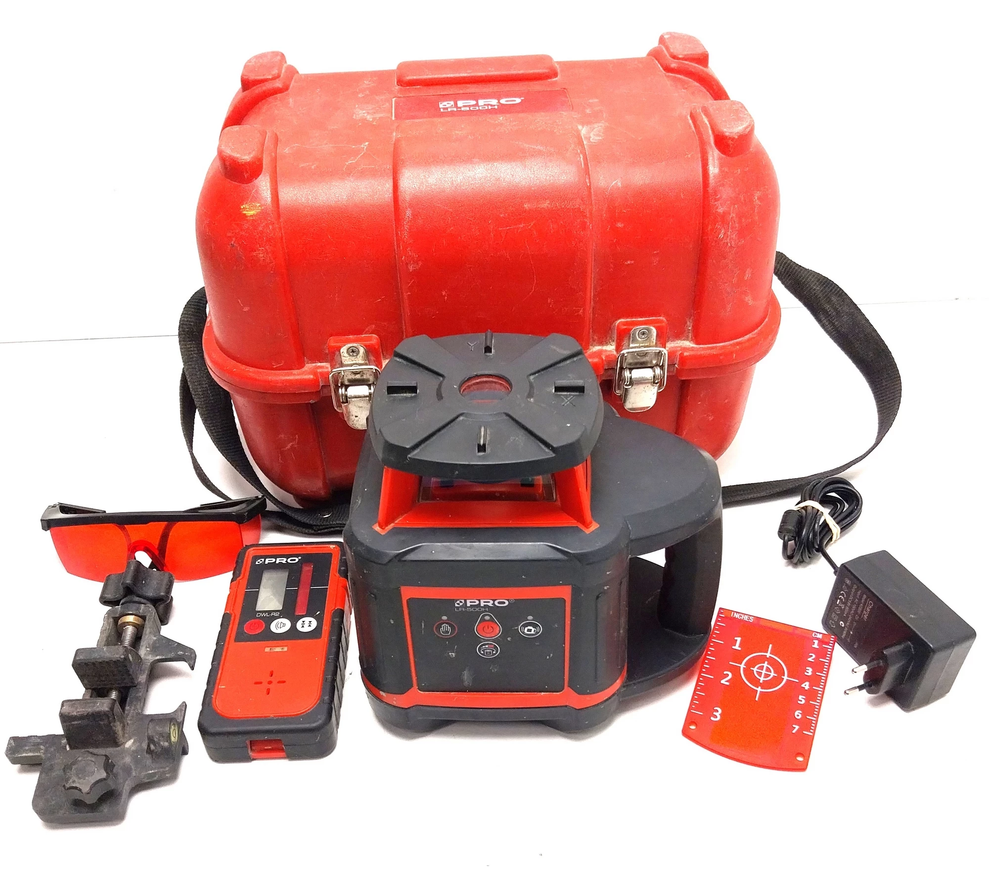 niwelator-rotacyjny-laserowy-pro-lr-500h-akcesoria-walizka-stan-11323-2