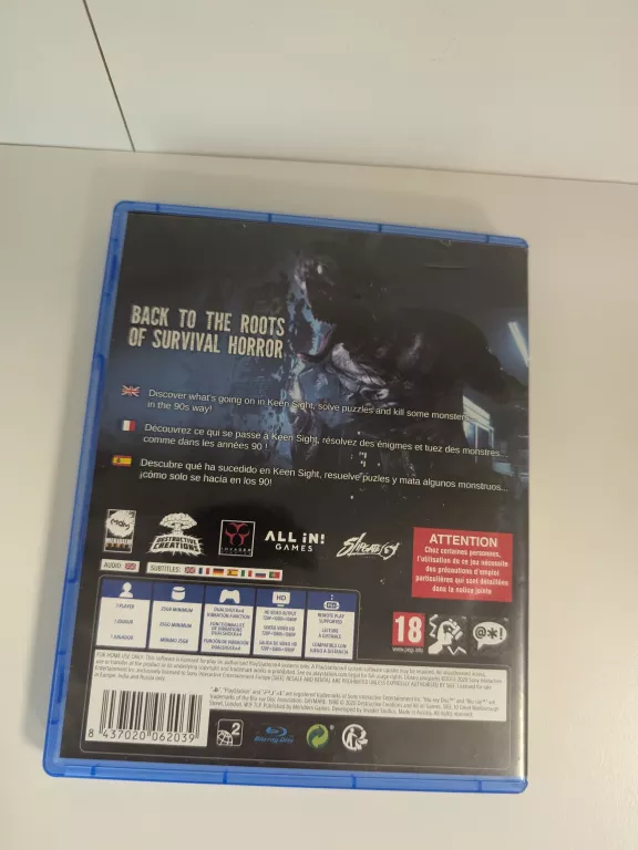 daymare-1998-ps4-ean-gtin-8437020062053