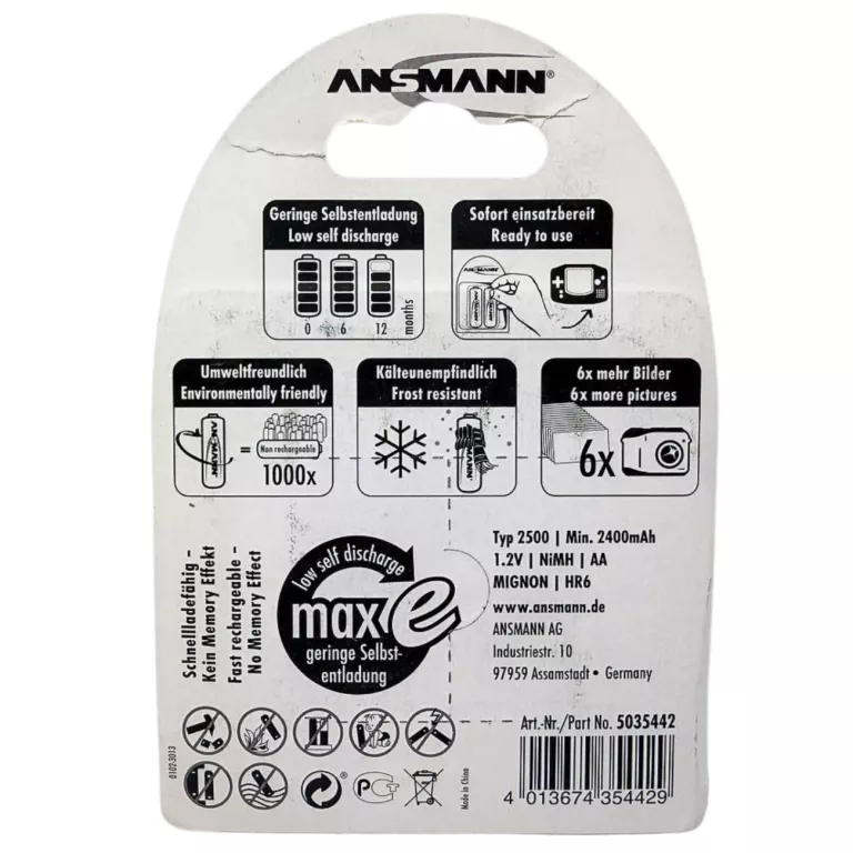1x4-ansmann-akum-maxe-nimh-2500-mignon-aa-2400-mah-ean-gtin-4013674354429