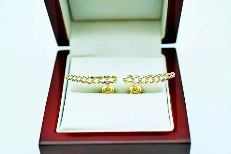 kolczyki-z-zoltego-i-bialego-zlota-pancerka-na-sztyftach-pr333-8k-123g-rodzaj-2205-2