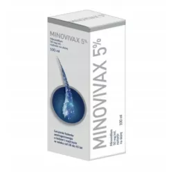 MINOVIVAX 5% 100 ML WCIERKA DO WŁOSÓW LEK WYPADANIE WŁOSÓW ŁYSIENIE