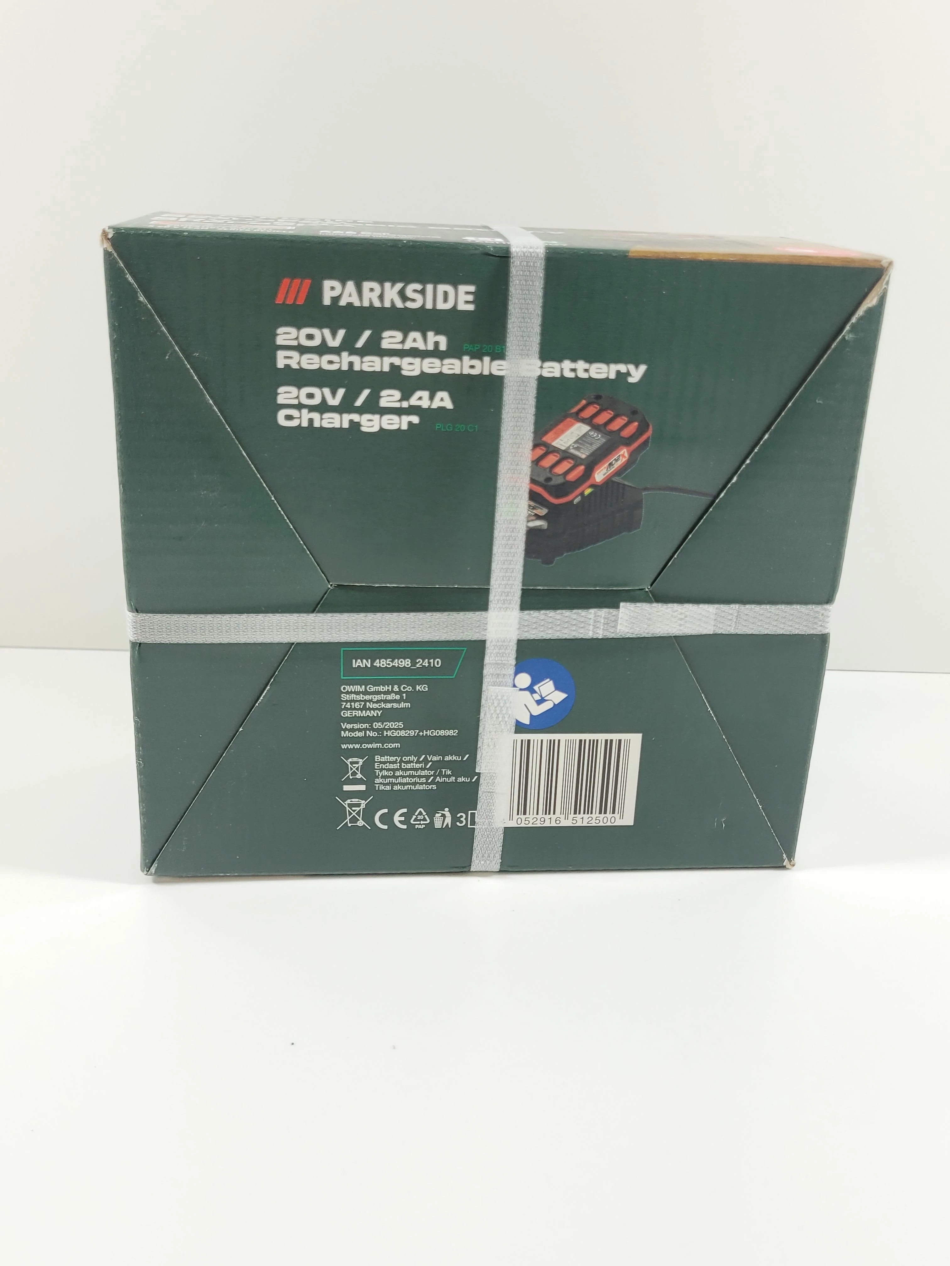 akumulator-2ah-parkside-pap-20-b1-ladowarka-plg-20-c1-ean-gtin-4055334964814