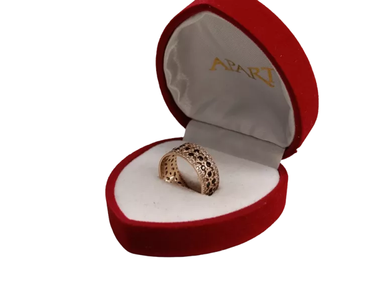 piekny-zloty-pierscionek-z-czarno-biaymi-cyrkoniami-stan-11323-2