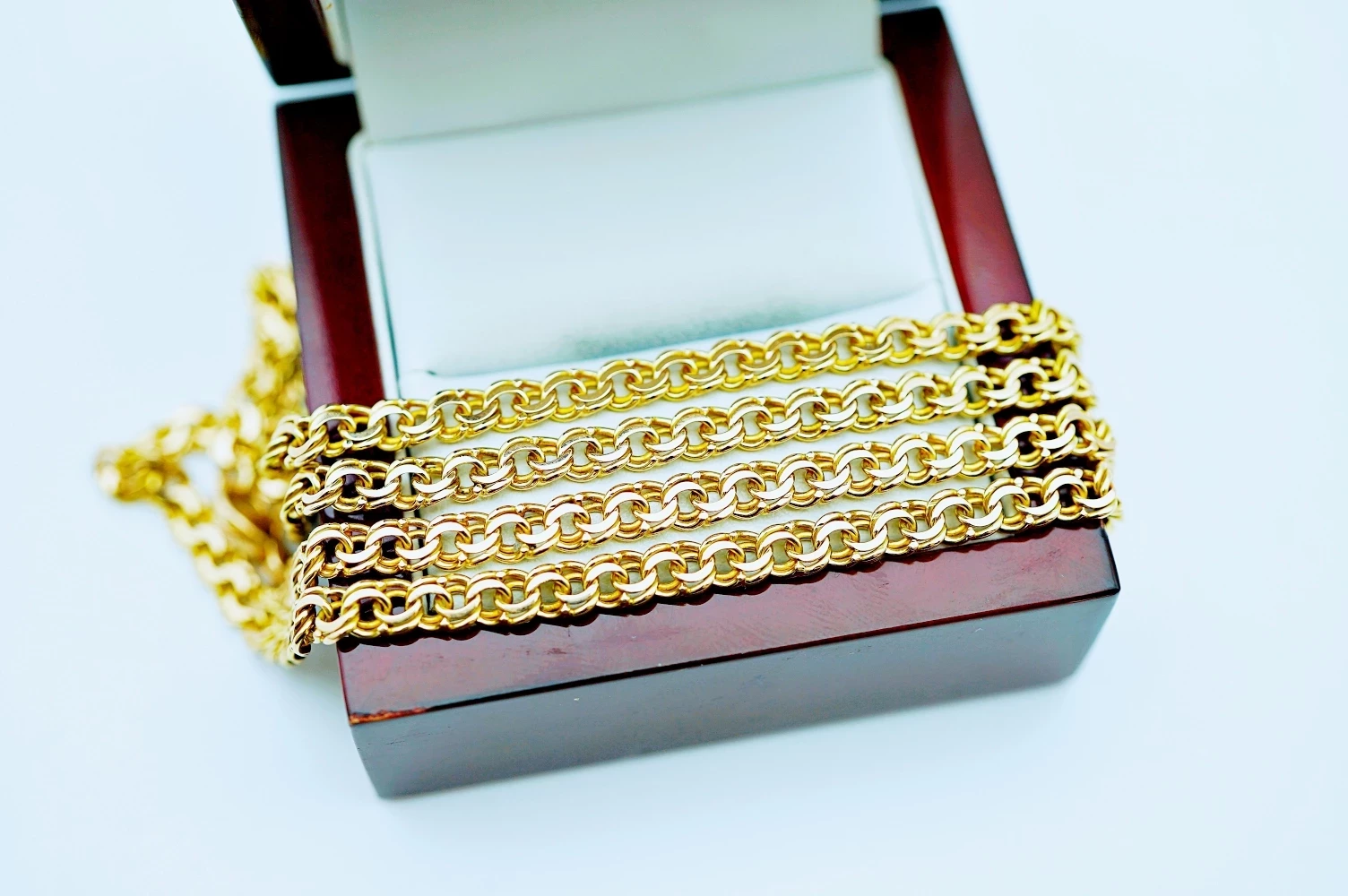 elegancki-zloty-lancuszek-garibaldi-pr585-14k-55cm-2010g-glogowska-160-poznan