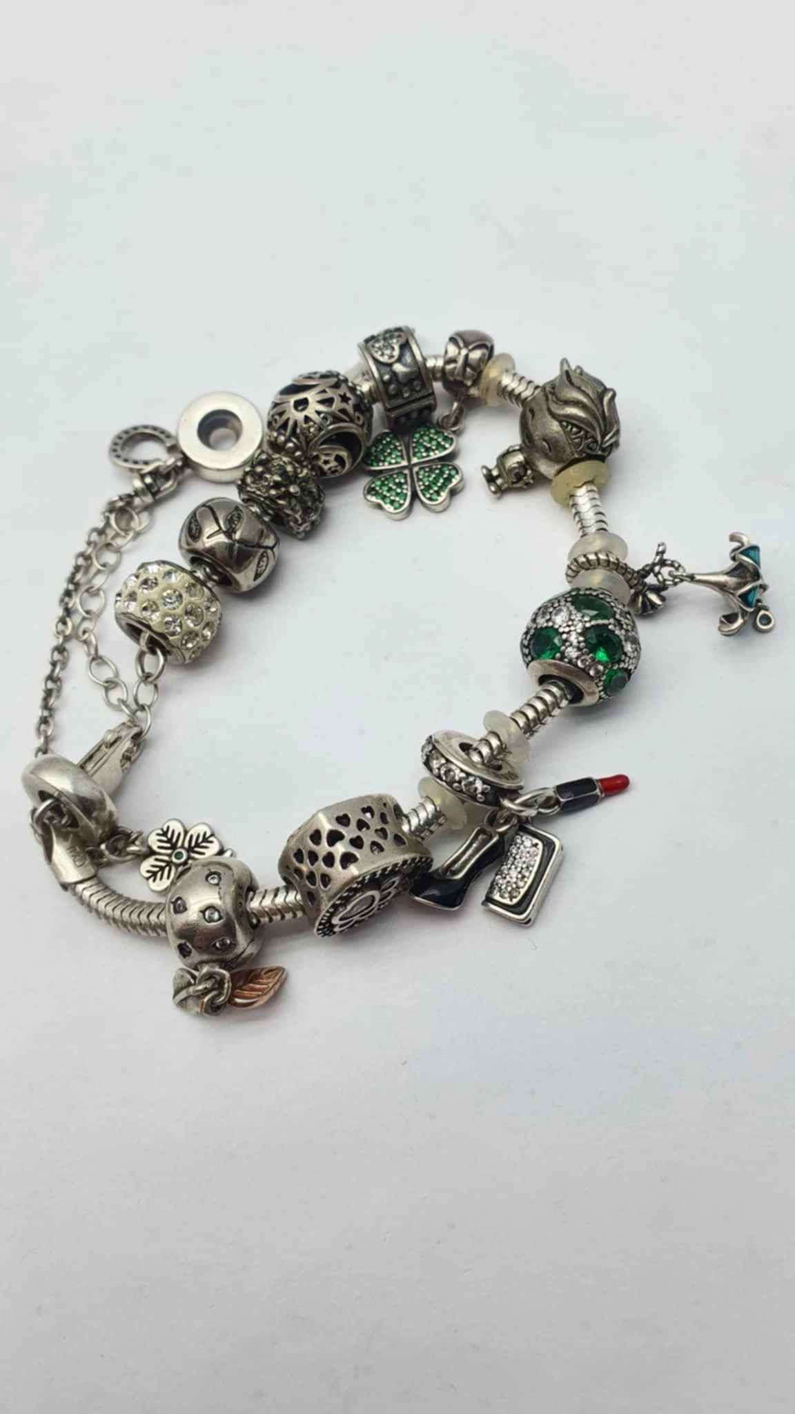 swietna-srebrna-bransoletka-z-charmsami-3370g-18-cm-stan-11323-2