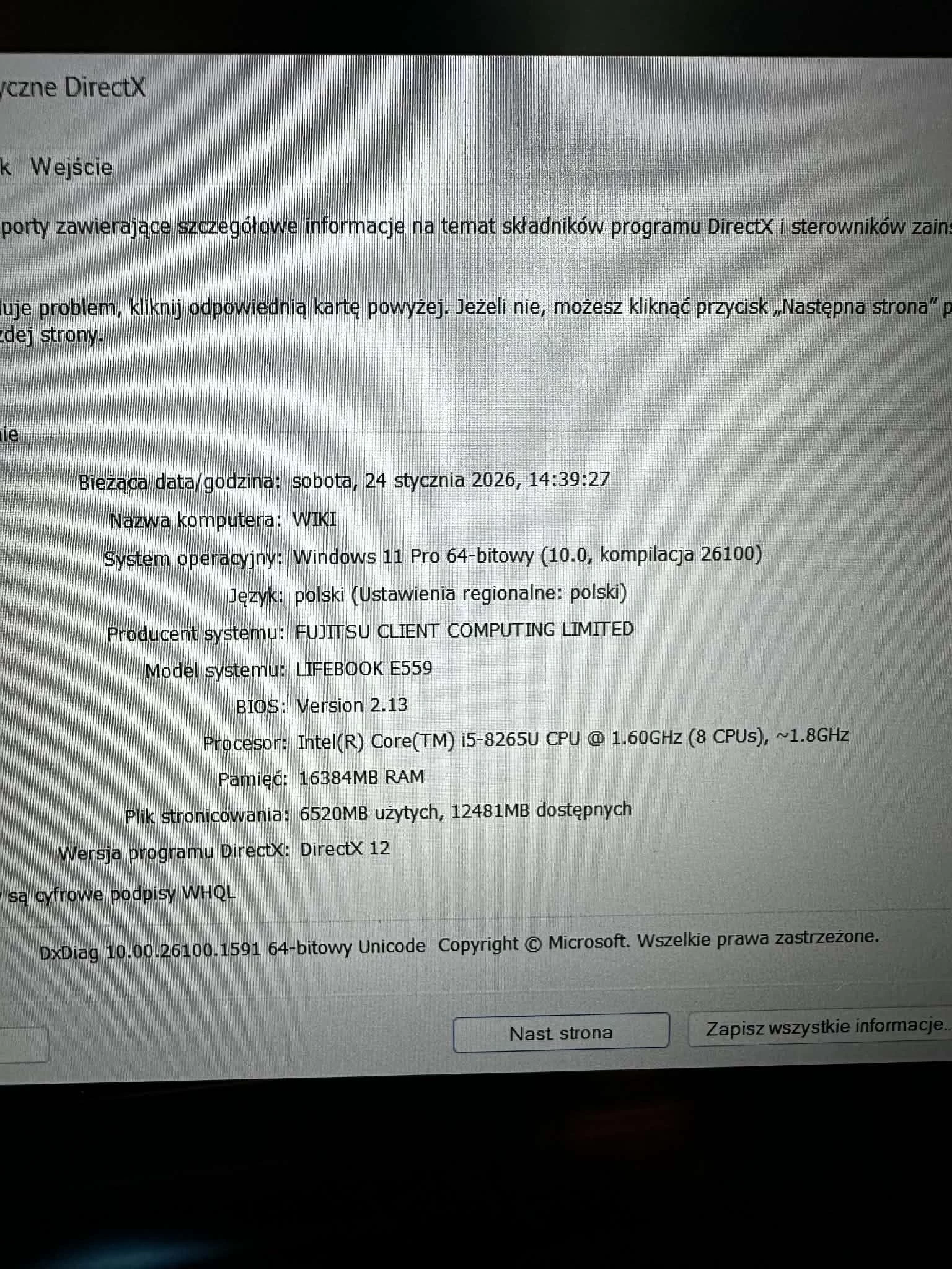 laptop-fujitsu-lifebook-e-series-16512-gb-i5-win-11-pro-uhd-620-lad-pojemnosc-dysku-256