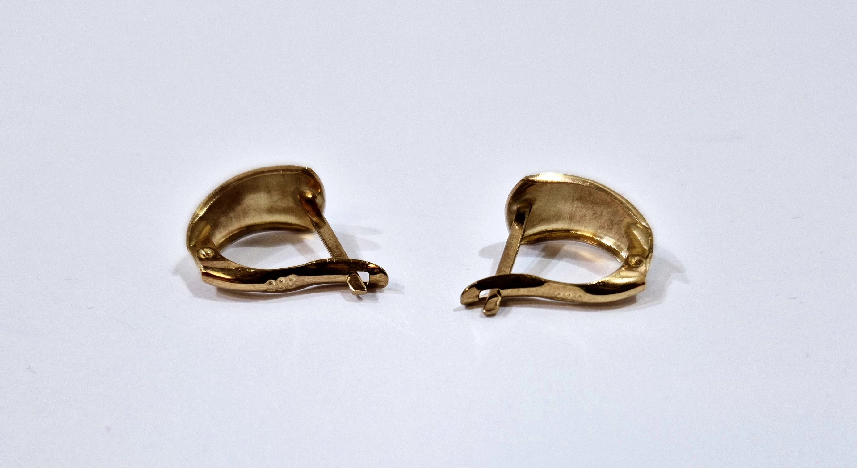 zloto-333-9k-kolczyk-x2-147g-zatrzask-szczotkowane-rodzaj-zapiecia-2207-5