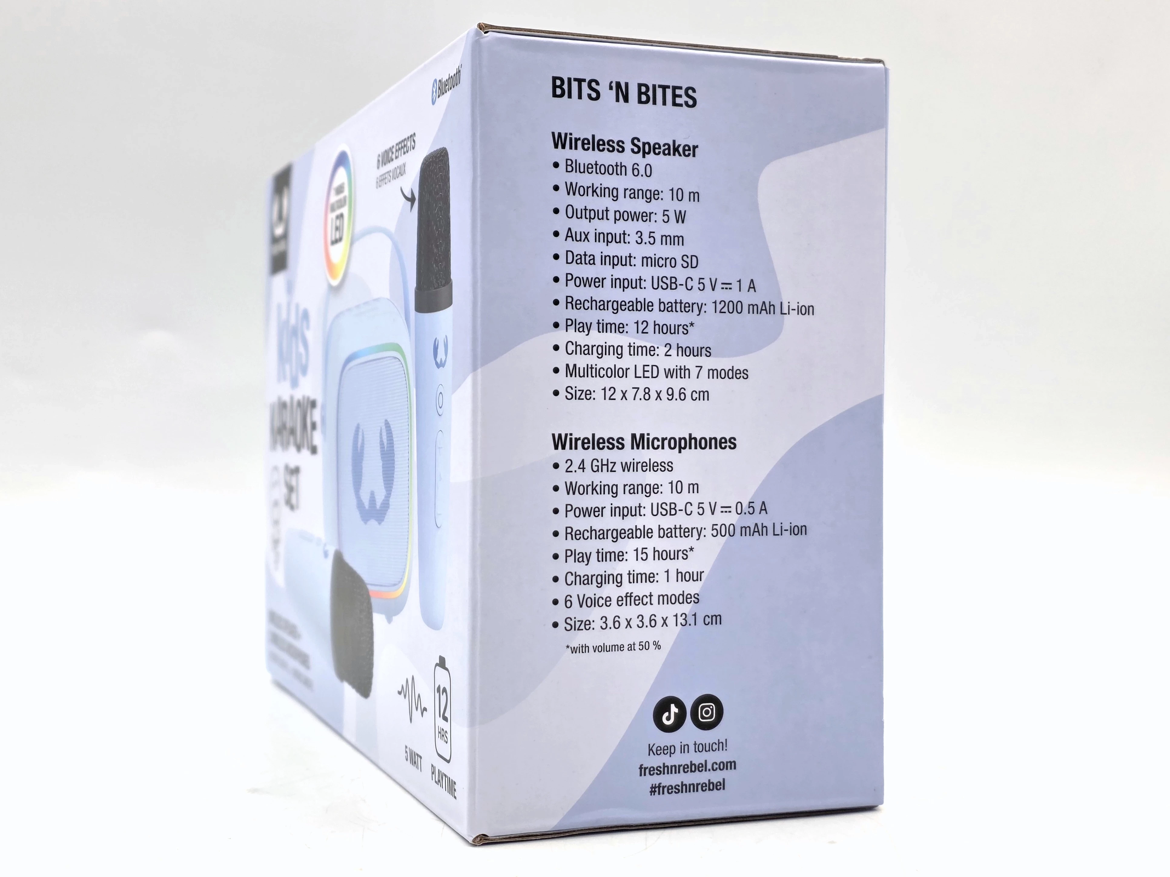 zestaw-przenosny-fresh-n-rebel-karaoke-kids-glosnik-2x-mikrofon-niebieski-stan-11323-2