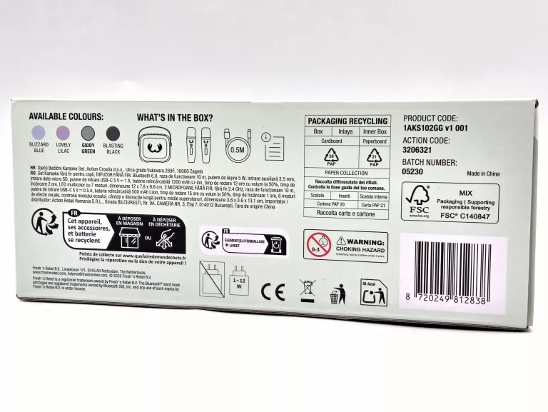 zestaw-przenosny-fresh-n-rebel-karaoke-kids-glosnik-2x-mikrofon-zielony-moc-500