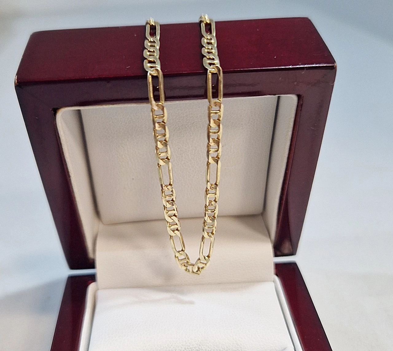 elegancki-zloty-lancuszek-figaro-916g-r60-cm-stan-11323-2