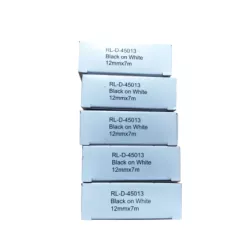 TAŚMA DO DYMO D1 45013 12MM S0720530 ZESTAW 5 SZT
